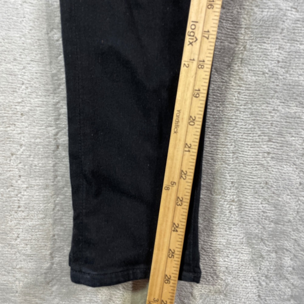 Citizens of Humanity Jeans Womens 27 Black Rocket Crop High Rise Skinny - Picture 8 of 14